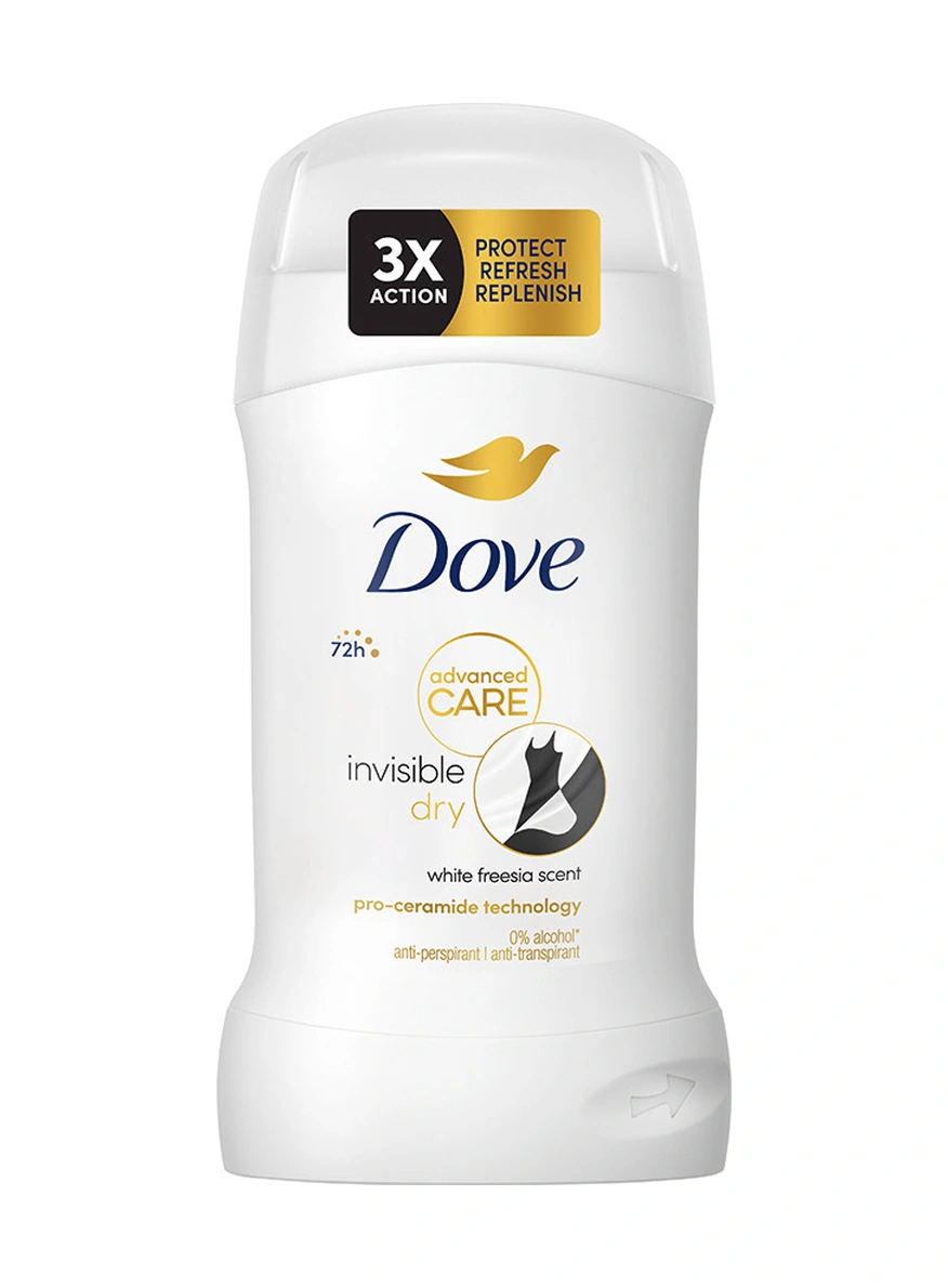 Dove Kadın Stick Deodorant Invisible Dry Advanced Care 72 Saat 50 Ml