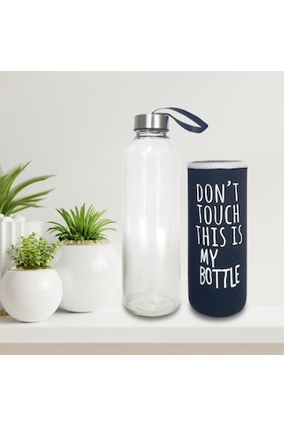 Renkli Kılıflı Cam Su Şişesi 750 Ml Renkli Kılıflı Cam Su Şişesi 750 Ml