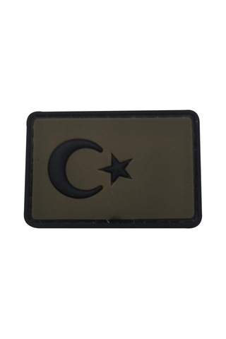 Özel Seri Vatan Temalı Single Sword Bayrak Plastik - Peç Küçük Boy 3.5 Cm X 5 Cm Diğer