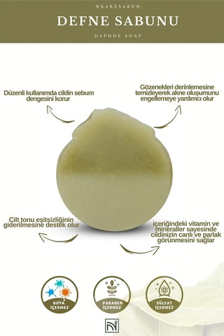 Nkare Defne Sabunu 100 Gr - Daphne Soap