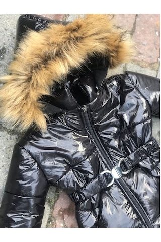 Modavals Kürklü Unısex Çocuk Kozmomont / Astronot Tulum Çok Renkli