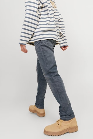Jack & Jones Jjıglenn Erkek Slim Fit Jean Pantolon Jjıcon Jj 619 Noos Gri
