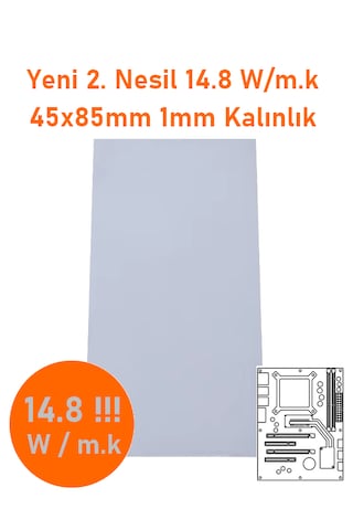 Termalright Odyssey Extreme 2.nesil 14.8w/m.k Termal Ped 1mm