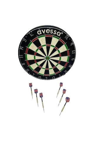 Avessa Dart-150 Sisal Profesyonel Dart Tahtası Seti Avessa Dart-150 Sisal Profesyonel Dart Tahtası Seti