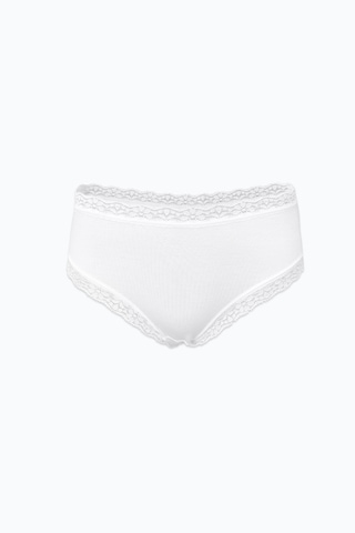 Malabadi Kadın 2 Li Paket Ultra Yumuşak Micro Modal Dantelli Slip Külot 700 Beyaz