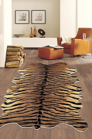 West Home Dijital Baskı Yıkanabilir Kaymaz Taban Post Halı Salon Halısı Mutfak Halısı Wh 175 Sand