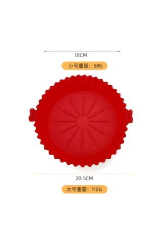 Symbee "ekolojik Silikon Hava Fritözü Astarı, Yapışmaz Ve Yeniden Kullanılabilir, 450 F'ye Dayanıklı" Koyu Yeşil