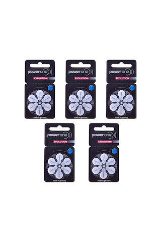 Powerone Evolutıon 675 Numara Işitme Cihazı Pili 5 Paket 30 Adet
