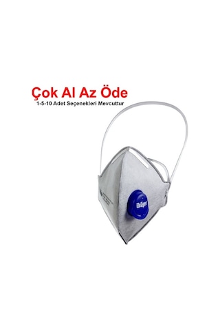 Drager 1720 V Odour Ffp2 Ventilli Toz Maskesi