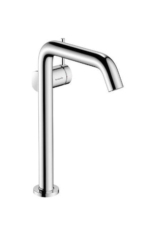 Hansgrohe Tecturis S Tek Kollu Lavabo Bataryası 240 Fine Coolstart Ecosmart+, İtmeli Açılır Gider Setine Sahip Lavabolar İçin - 73370000 Gümüş