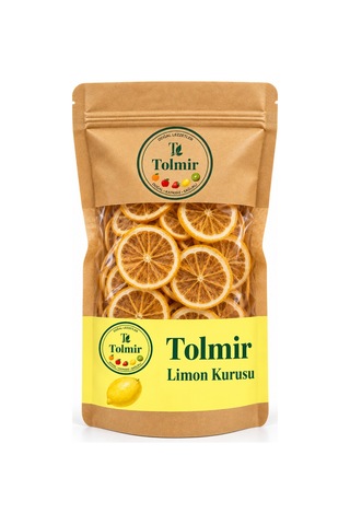 Tolmir Doğal Limon Kurusu Dilimlenmiş Kurutulmuş Limon 100 G