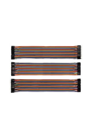 30 Cm 120 Li Dişi-dişi, Erkek-erkek, Erkek-dişi Jumper Kablo Seti