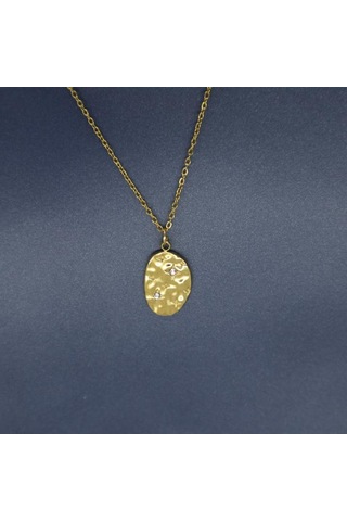 Hedea Yıldız Kümesi Kadın Kolye Gold