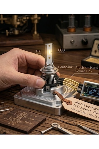 Access Plus H7 Xenon Far Ampulü 12v - 24v Uyumlu Şimşek Etkili Beyaz Işık 2 Adet