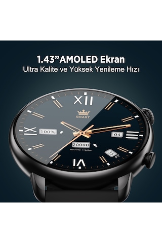 Bix SW02AI Amoled Akıllı Saat (Distribütör Garantili)
