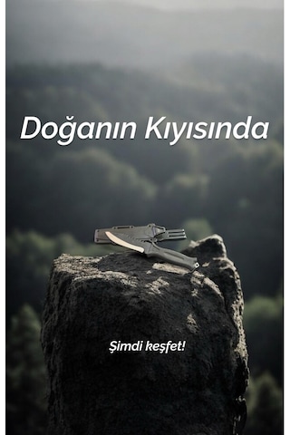 Lazoğlu Avcı Bıçağı - Taşıma Kılıflı Av Avcı Bıçağı
