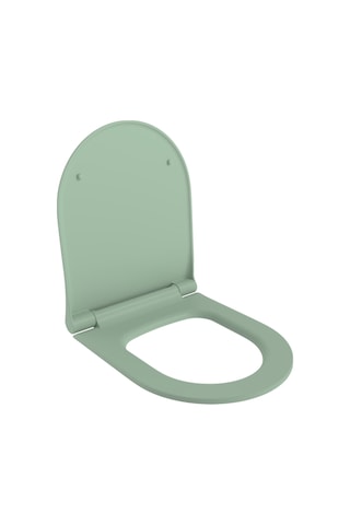 Bocchi Pure Slim Soft Klozet Kapağı Mat Mint Yeşil A0336-033 Beyaz