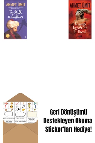 To Kill A Sultan + Kayıp Tanrılar Ülkesi + Okuma Sticker'ları