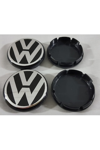 Volkswagen Jant Göbeği 4 Adet , Volkswagen Jant Kapağı 58/55mm Vw Jant Göbeği