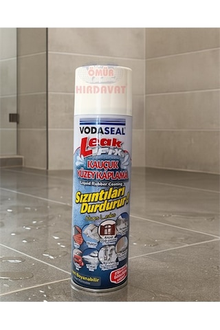 Leak Fix 200 Ml Beyaz Kauçuk Bazlı Su Geçirmez Sızdırmazlık Spreyi