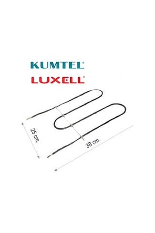 Luxell-Kumtel Uyumlu Marka M Tipi Fırın Rezistansı 800 Watt