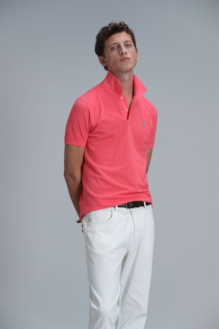 Lufian Erkek Laon Smart Polo T-shirt 111040164 Pembe