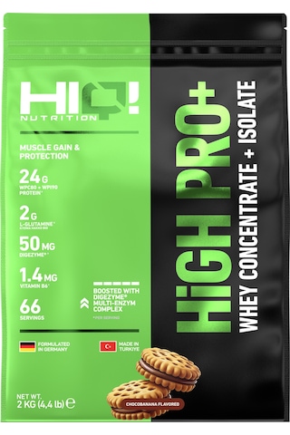 Hıq High Pro+ 2 Kg Chocobanana Flavored