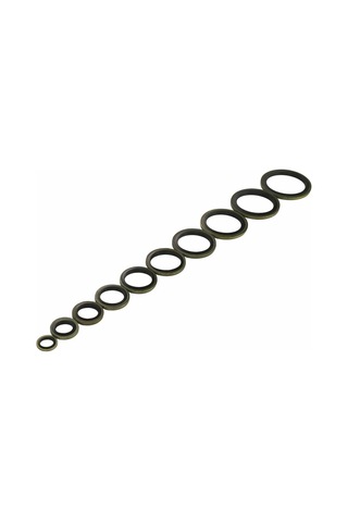 Donanım Bağlantı Parçaları 150/100pcs Bağlı Conta Sızdırmazlık Halkası Çiftlik Kiti Yağ Drenaj Vidası 00