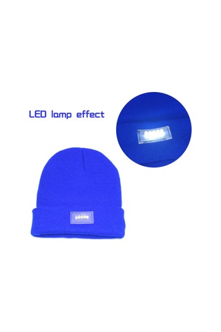 Shineyee Kışlık Islak Lastikli 5 Led Işıklı Outdoor Aktivite Şapka - Siyah, Kamp, Yürüyüş, Yürüyüş İçin Isı Sağlar Çok Renkli