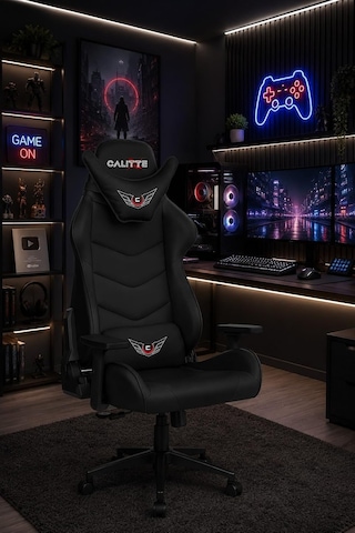 Samurai Ss Oyuncu Koltuğu Premium Pu Deri Gaming Koltuğu Çok Renkli
