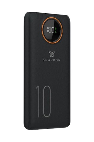 Snapron Snp-3012 10.000 Mah Lcd Ekran Dahili Kablolu 22.5w Hızlı Şarj Powerbank