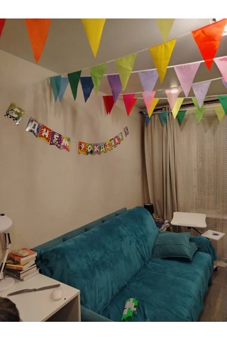 Tigeria 10 M. Renkli Bayrak Şerit 142838368 Çok Renkli