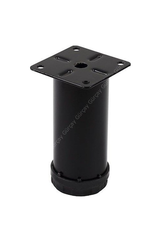 Gürçayhırdavat Gürçay Metal Mobilya Mutfak Dolap Ayağı Siyah