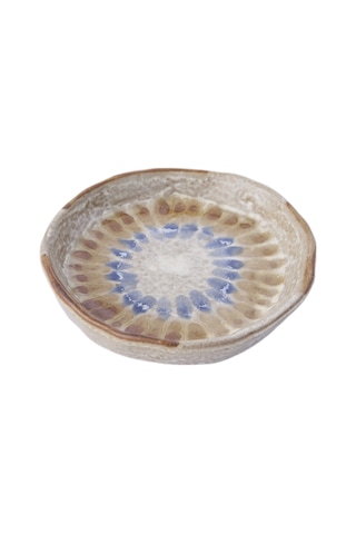 Yargıcı Amorf Formlu Seramik Ekmek Tabağı 14x3 Cm 26knhs1036m St