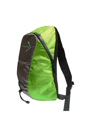 Ebitda 15l Su Geçirmez Bisiklet Sırt Çantası - Uzaktan Kumanda, Led Işıklı, Gece Güvenliği Çok Renkli