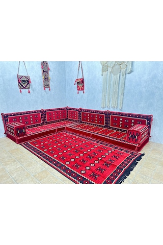 Coton Şark Köşesi Lüks Minder Takımı