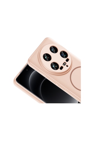 Xiaomi Mi 14 Ultra Kılıf Magsafe Destekli Kamera Korumalı Yumuşak Silikon Vardar Lacivert