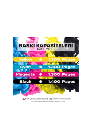 Canon İ-sensys Mf-635cx Uyumlu Toner Seti / Crg-045