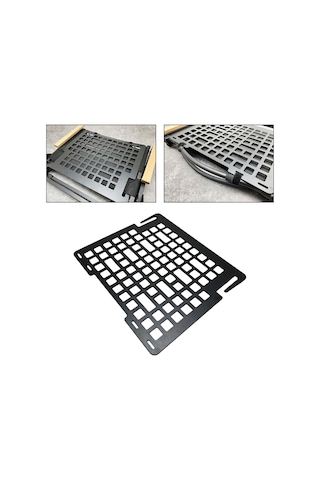 Dolıty Kamp Sandalyesi Arka Dayanağı Depolama Rafı Arkalığı Siyah Çok Renkli