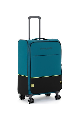 Pierre Cardin Ultra Light Hafif Lüx Kumaş Orta Boy Valiz Petrol 04pc8200 Petrol