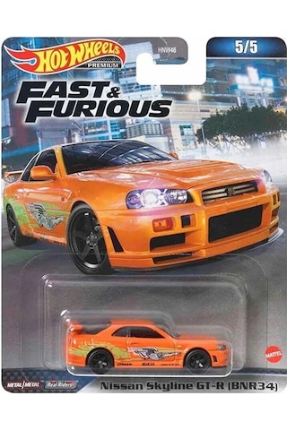 Hot Wheels Fast&furious Nissan Skyline Gt R Premıum