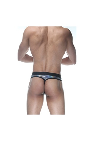 Gümüş Simli Fantezi Erkek Tangası (Dm102144) Gümüş