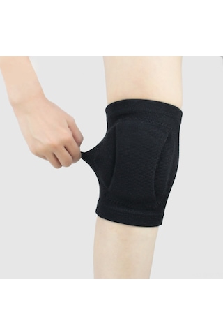 Aubyhe Spor Amortisörlü Diz Koruyucu M Boy - Nylon-elastan, Yüksek Koruma, Nefes Alıcı, Çarpma Azaltıcı - Voleybol, Koşu, Fitness İçin Çok Renkli