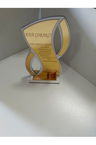 Resmi Kurum Hediyelik Plaket Şık Hediye Arıyanlara Kişiye Özel Altın