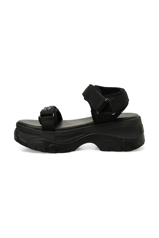 Butigo 26s-304 6fx Siyah Kadın Spor Sandalet 000000000102688899 Siyah