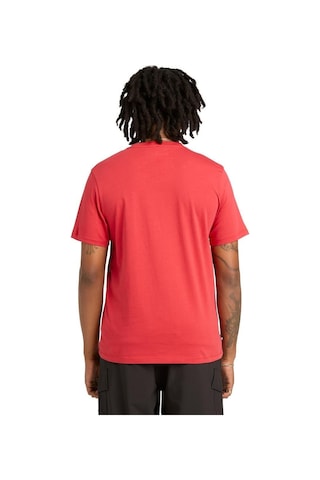 Timberland Kennebec River Linear Logo Erkek T-shirt-32654 Kırmızı