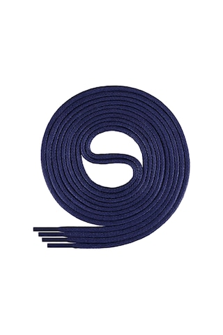 100 Cm 4 Mm Lacivert Yuvarlak 1 Çift Ayakkabı Bağcığı Lacivert