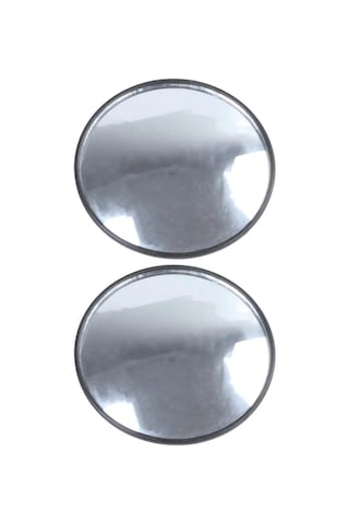 Arabalar İçin 95 Mm Dış Çaplı Yapışkanlı Yuvarlak Dışbükey Yan Ayna, Evrensel Uyumlu Kaiyi