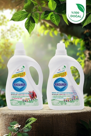 2 Li Bebek Sıvı Çamaşır Deterjanı-nioli Ve Kokusuz 2200 ML
