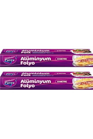 Alüminyum Folyo 8 Mt İkili Set